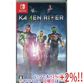 【中古】KAMENRIDER memory of heroez Nintendo Switch【いつでも+1％！5のつく日と日曜日は+2%！】 爆買