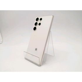【中古】SAMSUNG au 【SIMフリー】 Galaxy S23 Ultra クリーム 12GB 256GB SCG20【ECセンター】保証期間１ヶ月【ランクB】