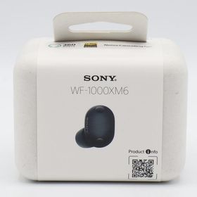 ボーナスストアPlus【未使用/未開封】SONY WF-1000XM6-B ブラック 完全ワイヤレスイヤホン ソニー 本体