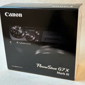 即日発送新品Canon PowerShot G7 X Mark III シルバー