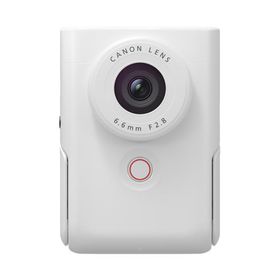 【ハンディファンプレゼント】 キヤノン ビデオカメラ PowerShot V10 ホワイト