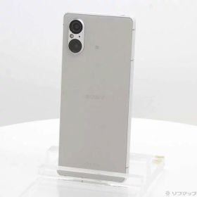 【中古】SONY(ソニー) Xperia 5 V 256GB プラチナシルバー XQ-DE44 S2JPCX0 SIMフリー 【262-ud】