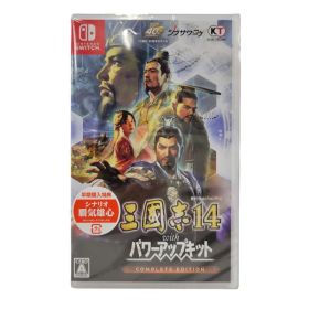 【中古美品】 【未開封】【ゲーム】三國志14 with パワーアップキット Complete Edition CERO区分_A 全年齢対象 Nintendo Switch 任天堂 スイッチ ソフト 【029-260919-as-29-izu】