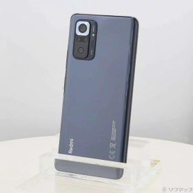 【中古】XIAOMI Redmi Note 10 Pro 128GB オニキスグレー REDMINOTE10PRO SIMフリー 【251-ud】