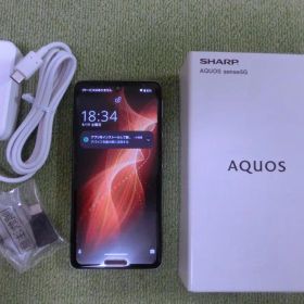Dual SIM対応 AQUOS sense5G SH-M17 オリーブシルバー