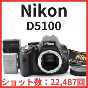 I15[8580]4 ニコン Nikon D5100 ボディ 【ショット数 22,487回】