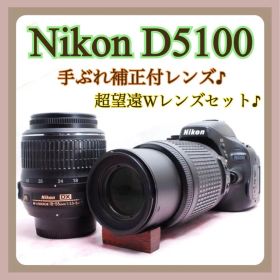 ✨Nikon D5100✨高画質❤️バリアングル液晶♪一眼レフデビューにも