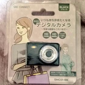 SAC mini デジタルカメラ SMC01-BK ブラック
