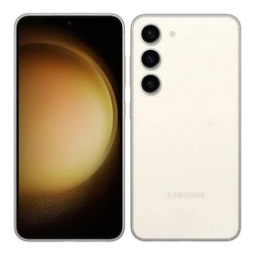 【中古】【安心保証】 Galaxy S23 SCG19[256GB] au クリーム