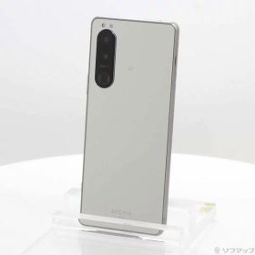 【中古】SONY(ソニー) Xperia 5 III 128GB フロストシルバー SOG05 au SIMフリー 【344-ud】