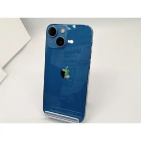【中古】Apple au 【SIMフリー】 iPhone 13 mini 128GB ブルー MLJH3J/A【OSU301】保証期間1ヶ月【ランクC】