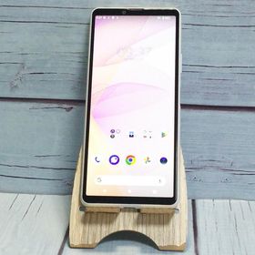 au Xperia 10 III SOG04 ホワイト SONY 本体 白ロム SIMロック解除済み SIMフリー 美品 A200029