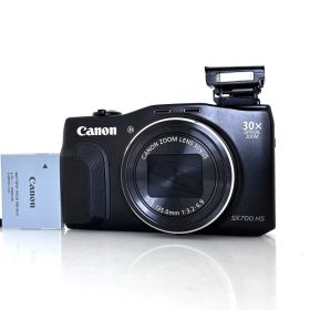 【キヤノン】Canon PowerShot SX700 HS ブラック デジタルカメラ #W606
