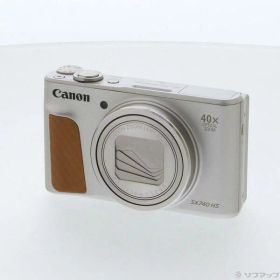 【中古】Canon(キヤノン) PowerShot SX740 HS シルバー 【269-ud】