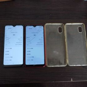Samsung Galaxy A20 SC-02M 2台セット 黒 赤