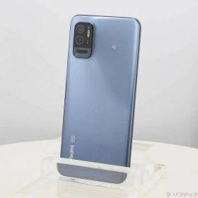 【中古】XIAOMI Redmi Note 10T 64GB アジュールブラック REDMINOTE10T／AB SIMフリー 【251-ud】