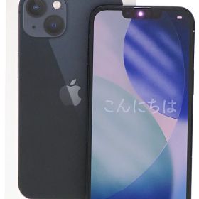 【Apple】アップル『iPhone13/6.1inch/128GB/SIMロック解除済 ソフトバンク/ミッドナイト』MLNC3J/A 2021年9月発売 スマートフォン 1週間保証【中古】