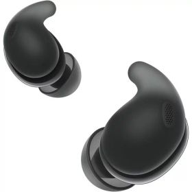 ソニー(SONY) ワイヤレス ノイズキャンセリング イヤホン LinkBuds Fit/WF-LS910N 自然なフィット感 軽量 小型 ノイキャン 外音取込み アクセサリでカスタマイズ可能 WF-LS910N BZ ブラック