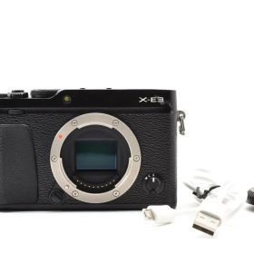 [良品] 32ショット Fujifilm X-E3 ミラーレス デジタル一眼カメラ ブラック #3072233A