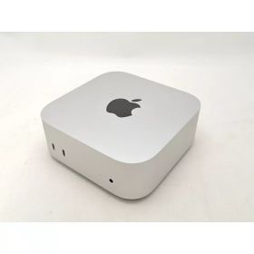【中古】Apple Mac mini M4(CPU:10C/GPU:10C) 16GB/256GB シルバー MU9D3J/A (M4・2024)【新宿2】保証期間1ヶ月【ランクA】