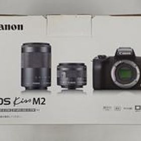ミラーレス一眼 EOS KISS M2 ダブルズームキット CANON