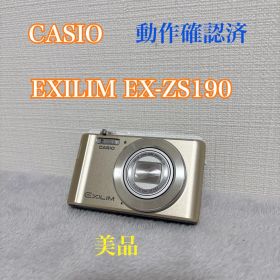 【完動品】CASIO EXILIM EX-ZS190 スマホ転送可 デジカメ