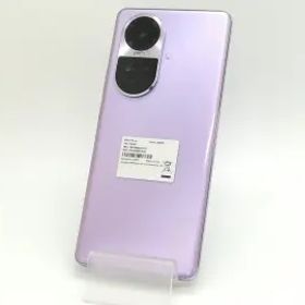 【中古】Oppo SoftBank 【SIMフリー】 OPPO Reno10 Pro 5G グロッシーパープル 8GB 256GB A302OP【静岡】保証期間１ヶ月【ランクA】