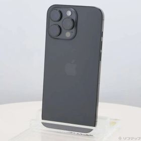 ソフマップ 〔中古品〕 iPhone16 Pro Max 256GB ブラックチタニウム MYWG3J／A SIMフリー【198】