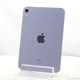 iPad mini 第6世代 256GB パープル MK7X3J／A Wi-Fi ［8.3インチ液晶／A15-Bionic］