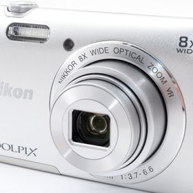 ニコン コンデジ Nikon COOLPIX A300 シルバー 中古 Wi-Fi搭載 SDカード付き 届いてすぐに使える