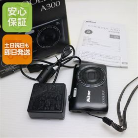 超美品 COOLPIX A300 ブラック 中古本体 安心保証 即日発送 コンデジ Nikon 本体