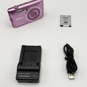 【中古 動作確認済】 Nikon デジタルカメラ COOLPIX A300 光学8倍ズーム 2005万画素 ピンク A300PK ニコン デジカメ 送料無料