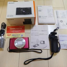 【美品】SONY CyberShot DSC-WX500 レッド＋SDカード