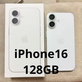 Apple iPhone16 128GB 本体 動作不良なし