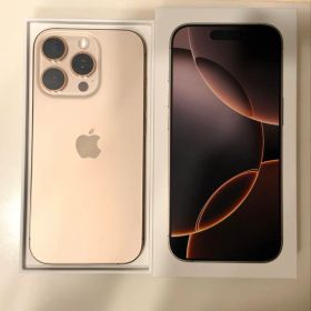 【即日発送】【美品】iPhone 16 Pro 128GB デザートチタニウム
