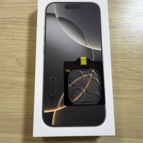 iPhone16pro 512GB SIMフリー ナチュラルチタニウム おまけ