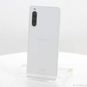 ソフマップ 〔中古品〕 Xperia 10 IV 128GB ホワイト SO-52C docomo SIMフリー【295】