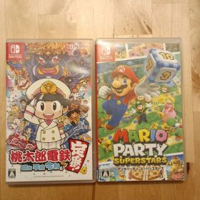 桃太郎電鉄 マリオパーティ スーパースターズ Switch ソフト2本セット