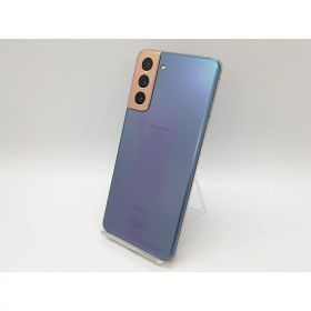 【中古】SAMSUNG docomo 【SIMロック解除済み】 Galaxy S21 5G ファントムバイオレット 8GB 256GB SC-51B【鹿児島中町】保証期間1ヶ月【ランクB】