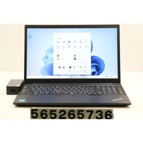 ノートパソコン Lenovo ThinkPad E15 Gen2 Core i3 1115G4 3GHz/8GB/256GB(SSD)/15.6W/FHD(1920x1080)/Win11