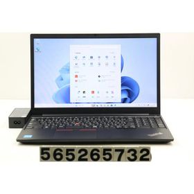ノートパソコン Lenovo ThinkPad E15 Gen2 Core i3 1115G4 3GHz/8GB/256GB(SSD)/15.6W/FHD(1920x1080)/Win11
