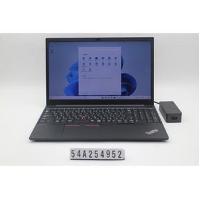ノートパソコン Lenovo ThinkPad E15 Gen2 Core i5 1135G7 2.4GHz/8GB/256GB(SSD)/15.6W/FHD(1920x1080)/Win11 キー文字消えあり