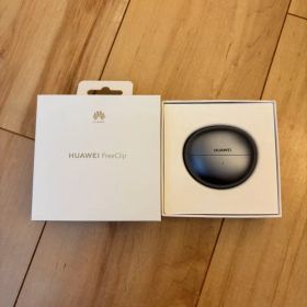 【美品】HUAWEI FreeClip ブラック ワイヤレスイヤホン