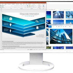 EIZO EV2480-ZWT 液晶ディスプレイ 23.8型/ 1920×1080/ HDMI、DisplayPort、USB Type-C/ ホワイト/ スピーカー：あり