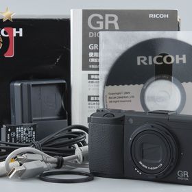 【中古】RICOH リコー GR DIGITAL III コンパクトデジタルカメラ 元箱付き