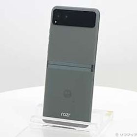 motorola razr 40 256GB セージグリーン PAYC0000JP SIMフリー ［6.9インチ有機EL/1.5インチ有機EL／Snapdragon 7 Gen 1／RAM:8GB／ナ
