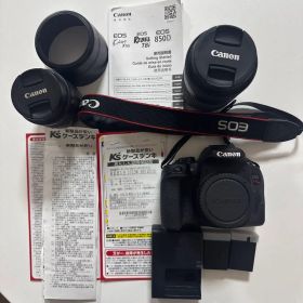 canon eos kiss x10i Wズームレンズ 保証期限内
