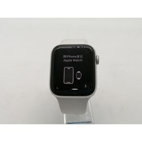 【中古】Apple Apple Watch Series5 44mm GPS シルバーアルミニウム/ホワイトスポーツバンド【イオンモール新利府】保証期間１ヶ月【ランクC】