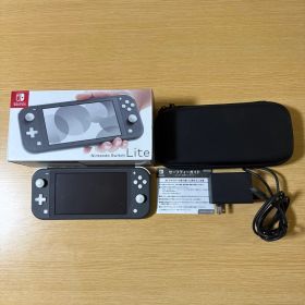 Nintendo Switch Lite グレー 本体 ケース付き