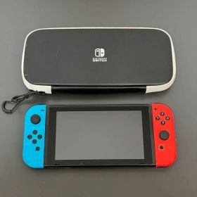 Nintendo Switch 本体 バッテリー強化版 ブルー/レッド ケース付